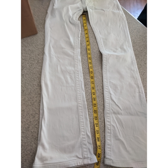 EUC WHITE MISS ME JEANS BOOT CUT SIZE 27 - Picture 7 of 8